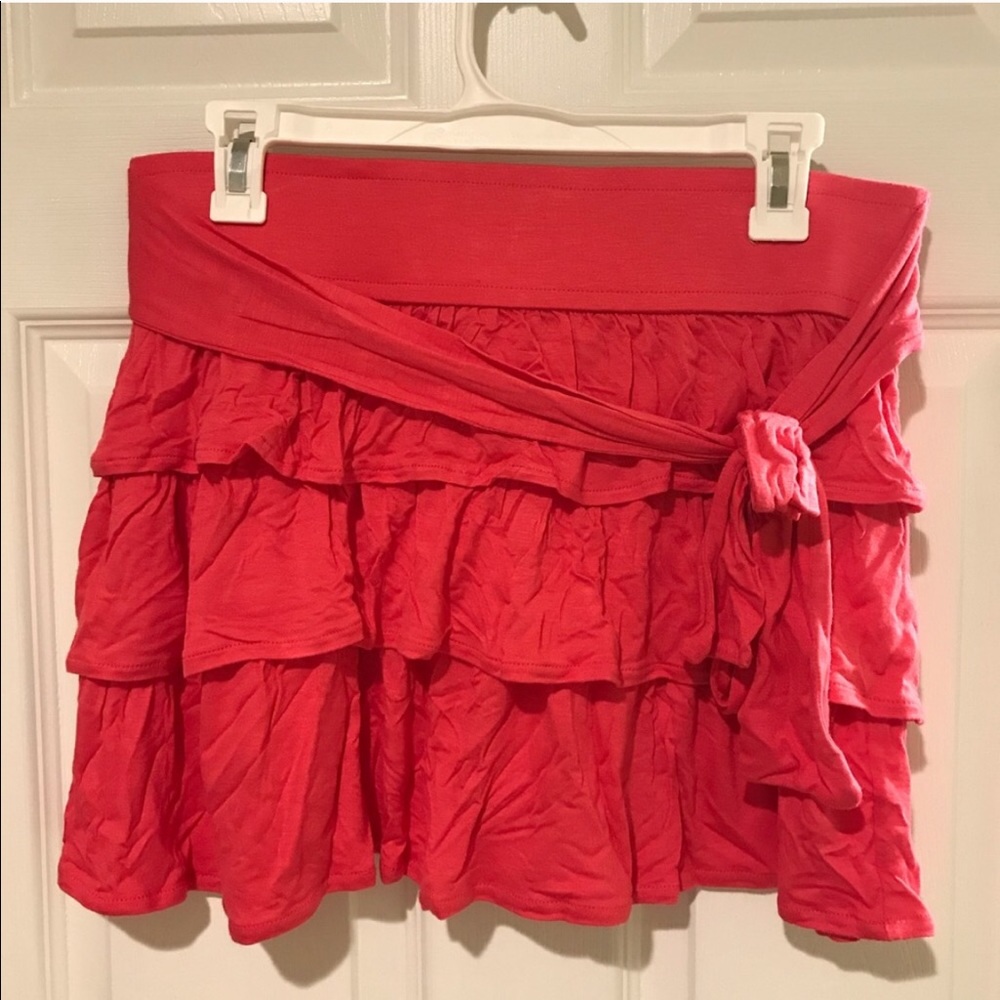 3 Tiered Ruffle Mini Skirt - Love Culture Love Me